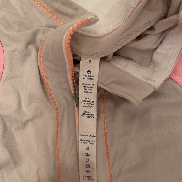 Lululemon zip up - Picture 2 of 3